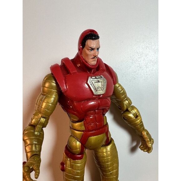 Figurine Iron Man Tony Stark Marvel Toy Biz without Mask - Picture 2 of 10